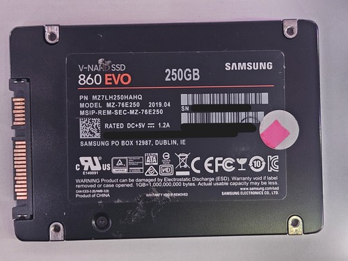 Samsung 860 evo - samsung,