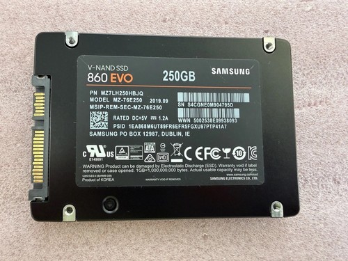 Samsung 860 evo 250gb - samsung,