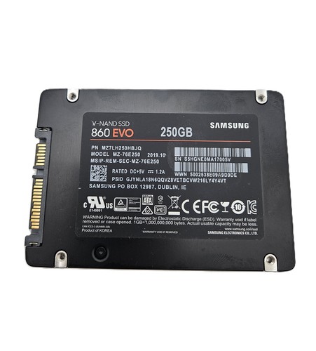 Samsung 860 evo 250gb - 860, 2.5"